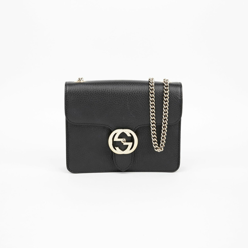 GUCCI 互鎖鏈條單肩斜背包 510304-1