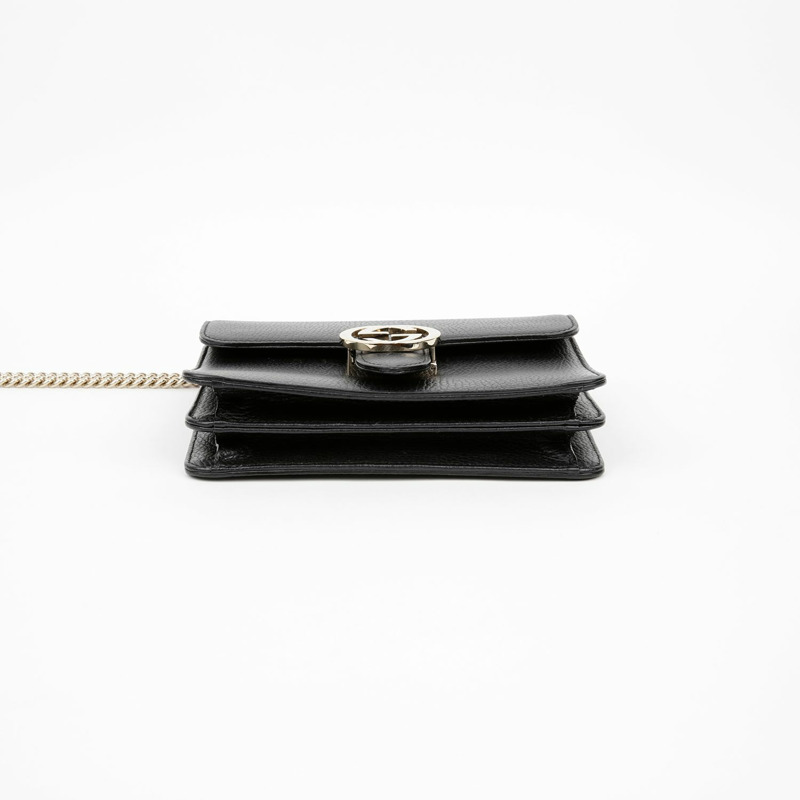 GUCCI 互鎖鏈條單肩斜背包 510304-6