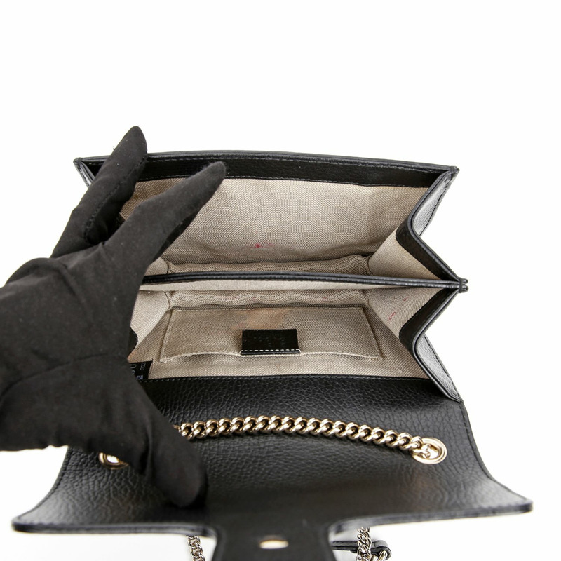 GUCCI 互鎖鏈條單肩斜背包 510304-11