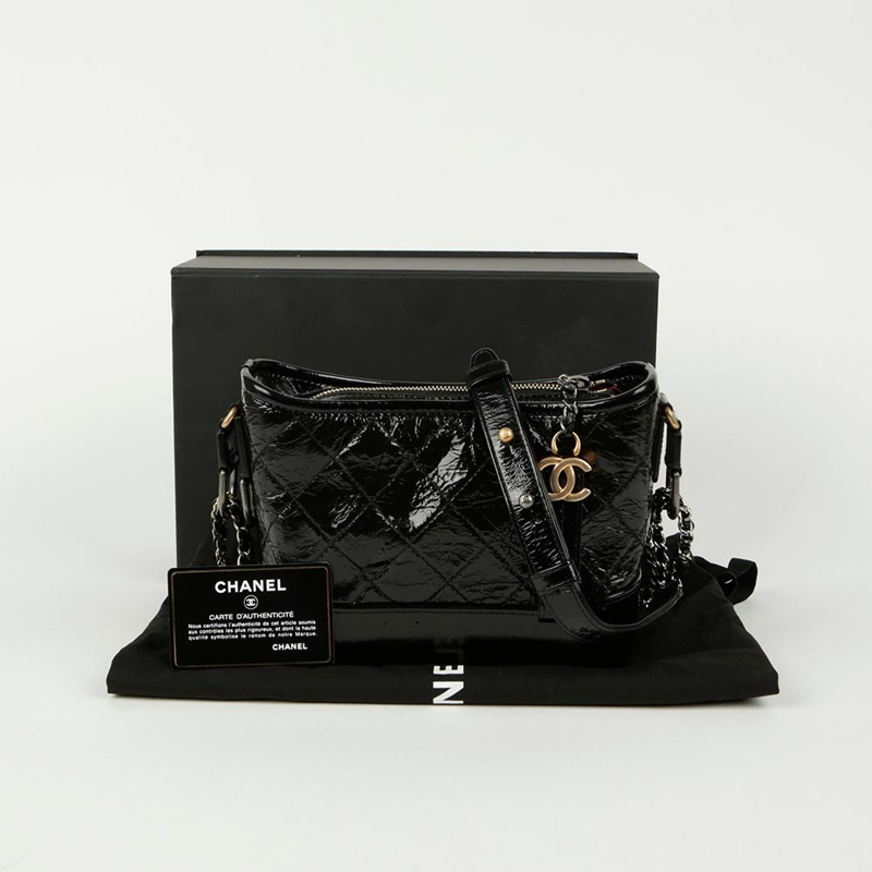 CHANEL Gabrielle 小號 Hobo 單肩斜背包 A91810-0