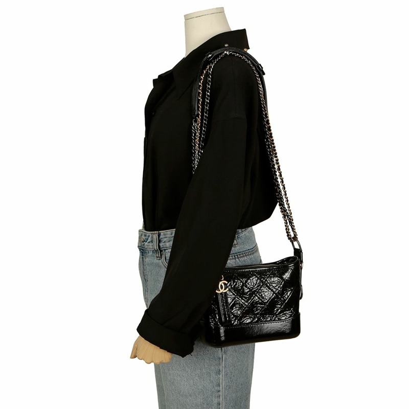 CHANEL Gabrielle 小號 Hobo 單肩斜背包 A91810-9