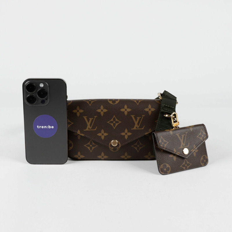 LOUIS VUITTON Felicie Strap and Go 斜背包-3