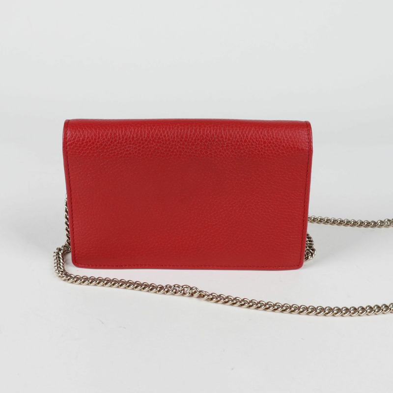GUCCI 互扣式 Soho 鏈條單肩斜背包 598211-3