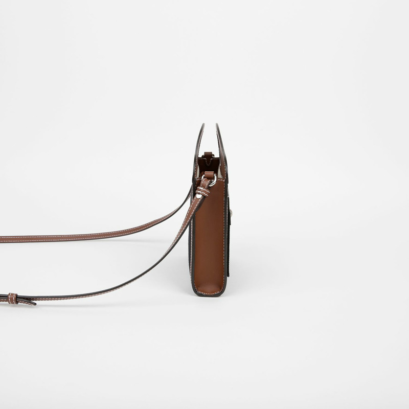 【包稅】BURBERRY 雙色口袋迷你手提單肩包-3