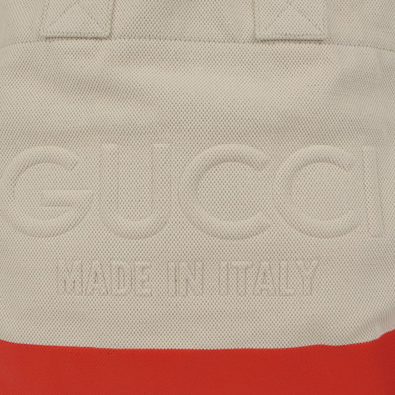 GUCCI 壓花細節托特單肩包-2