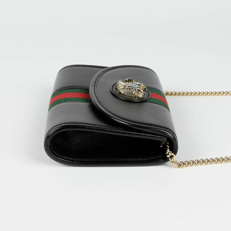 GUCCI Raja Tiger 鏈條單肩斜背包-4
