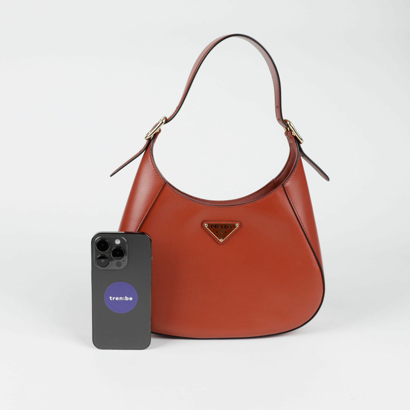 【包稅】PRADA 三角形標誌單肩包-6