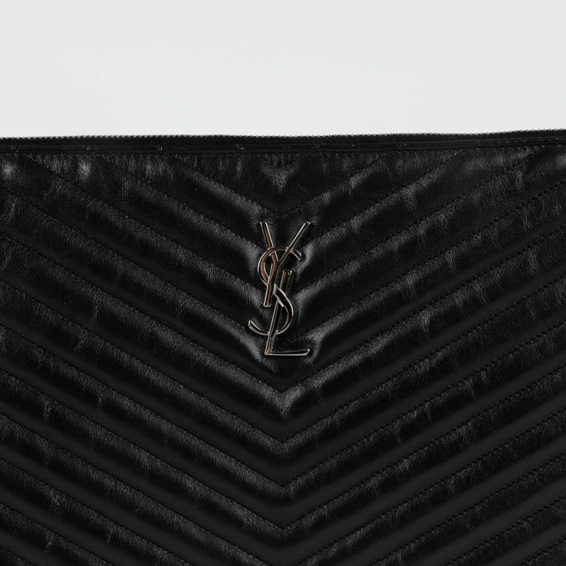 SAINT LAURENT Monogram 資料夾手拿包 440222-1