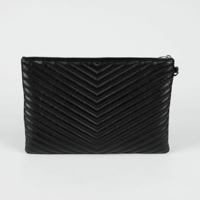 SAINT LAURENT Monogram 資料夾手拿包 440222-2