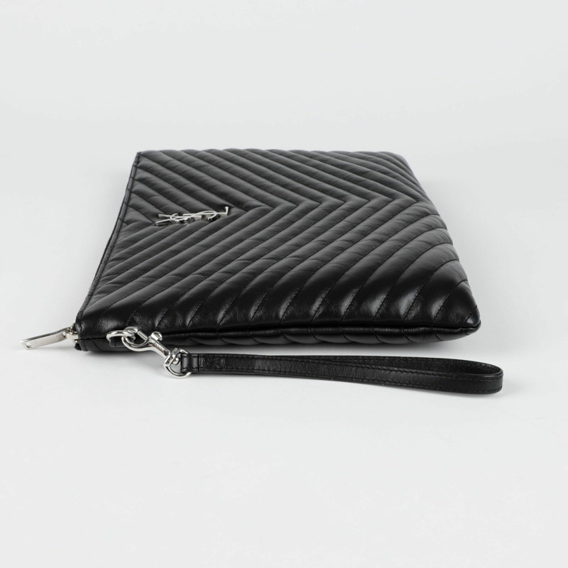 SAINT LAURENT Monogram 資料夾手拿包 440222-3