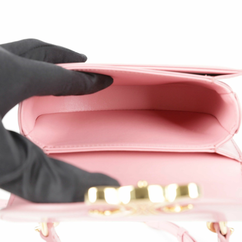 【包稅】CELINE 迷你 Clea Versace 手提單肩包-8