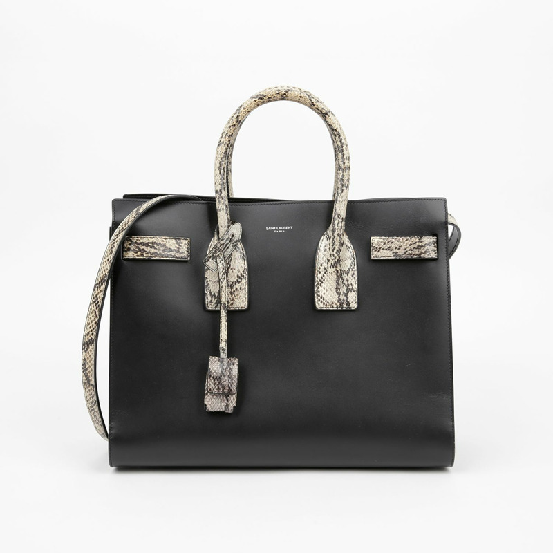 SAINT LAURENT 小號托特單肩包-1