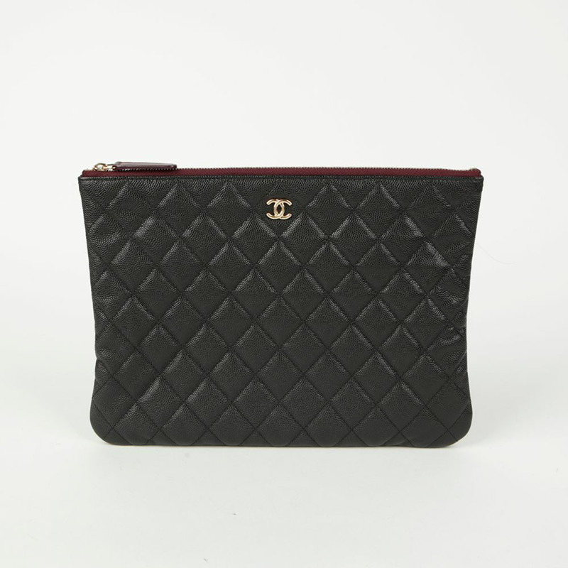 CHANEL 經典魚子醬新款中型手包-1