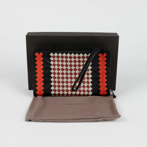 BOTTEGA VENETA Intrecciato 翻蓋手袋