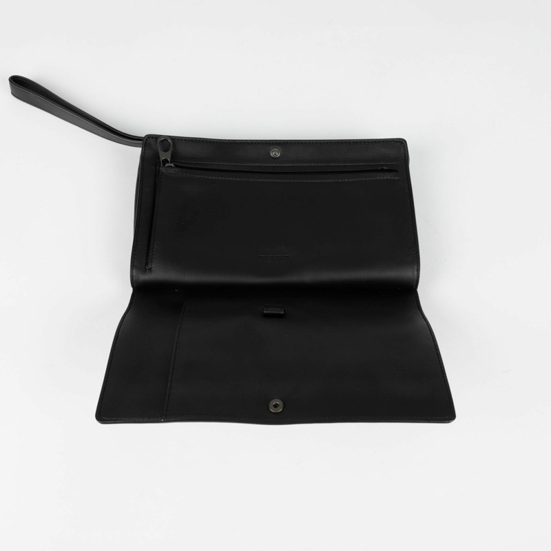 BOTTEGA VENETA Intrecciato 翻蓋手袋-8