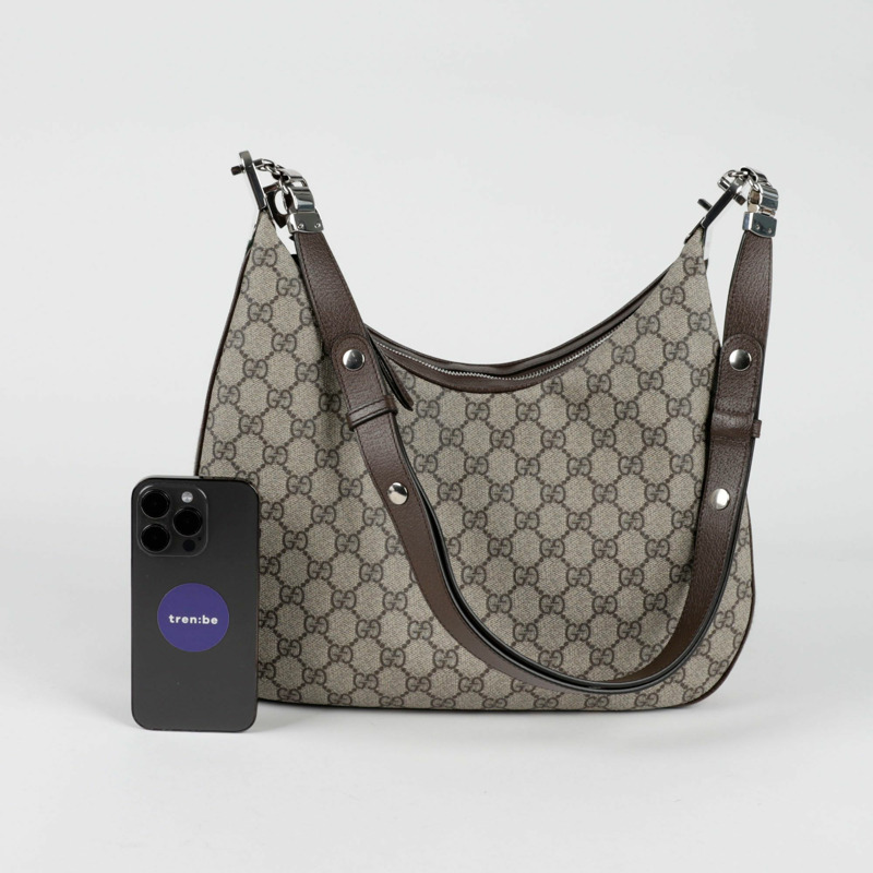 GUCCI 中號 Hobo 單肩包-5