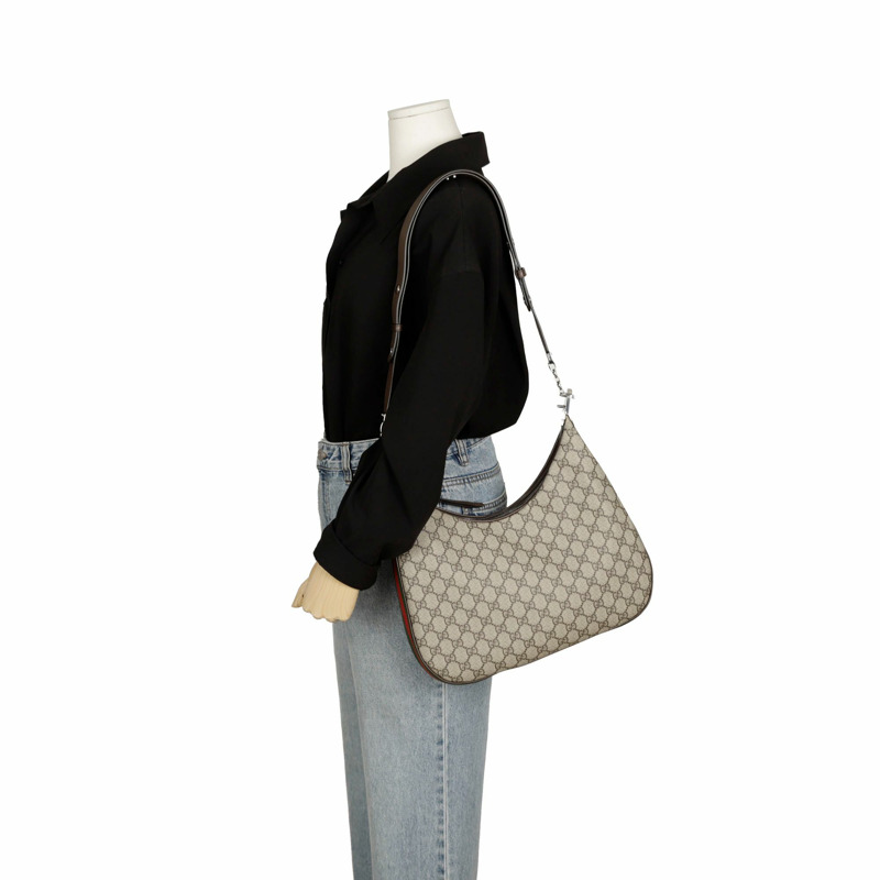 GUCCI 中號 Hobo 單肩包-7