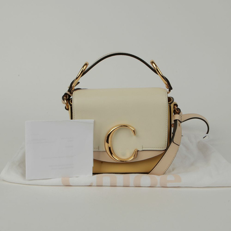 CHLOE C 標誌迷你托特單肩包 C20US193C749U0-0