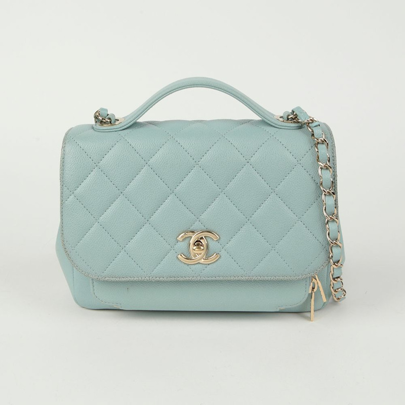 CHANEL Caviar Skin Business Affinity 中號托特單肩包-1