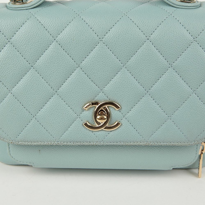 CHANEL Caviar Skin Business Affinity 中號托特單肩包-2