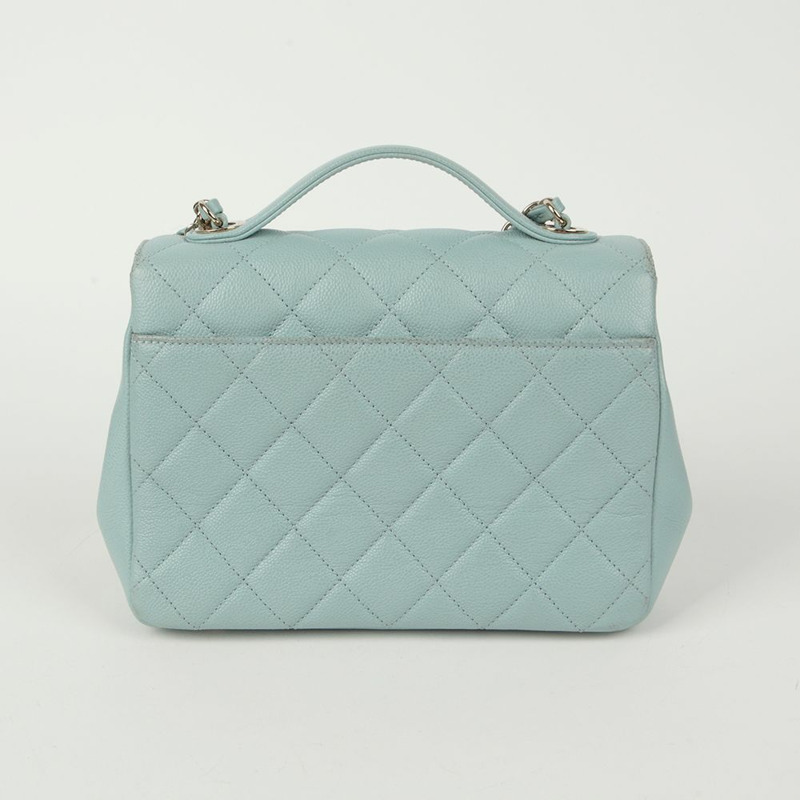 CHANEL Caviar Skin Business Affinity 中號托特單肩包-3