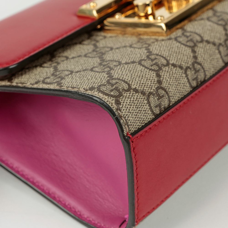 GUCCI Paddle Lock 小號肩斜背包 409487-7