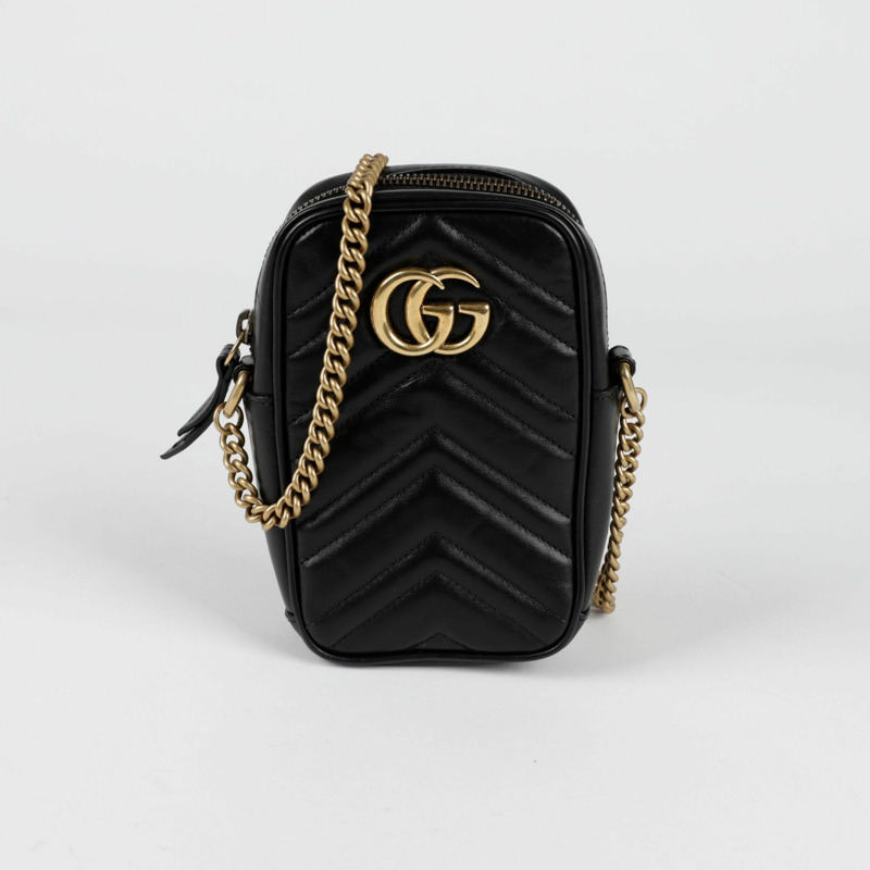 GUCCI GG Marmont 迷你肩斜背包-0