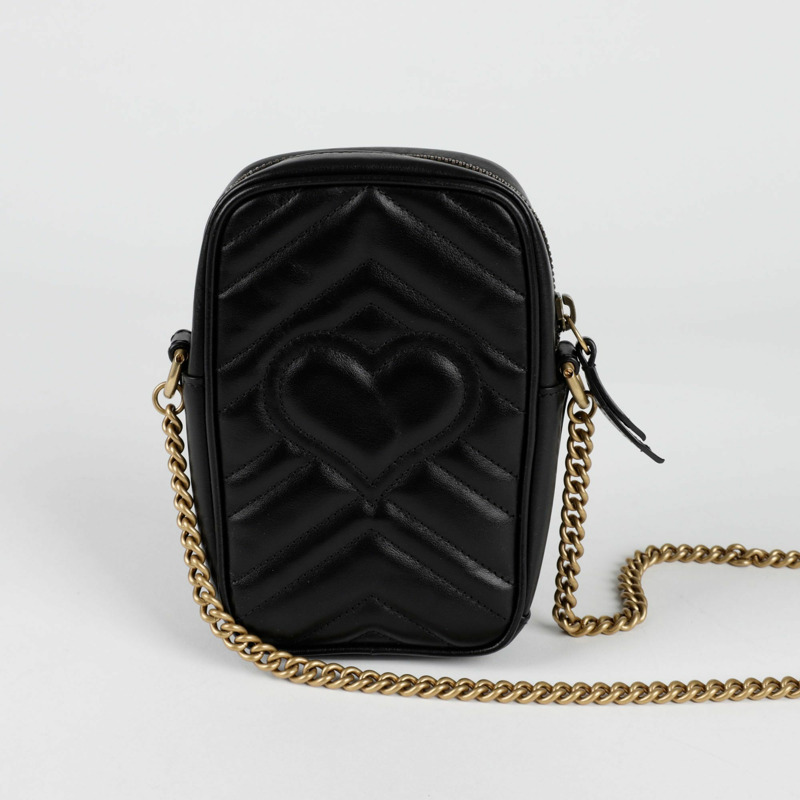 GUCCI GG Marmont 迷你肩斜背包-2