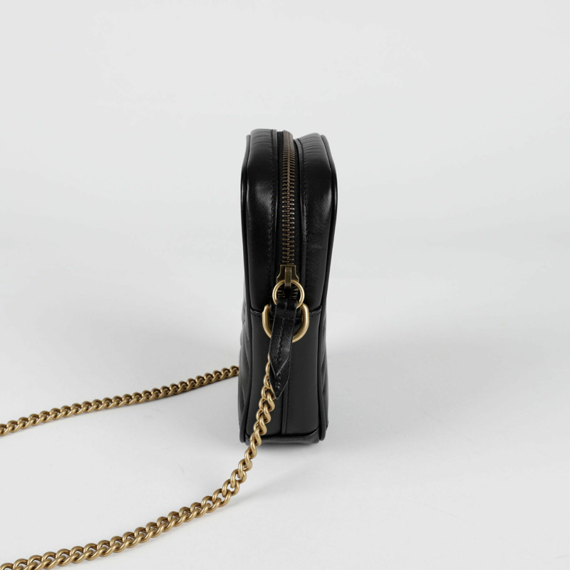 GUCCI GG Marmont 迷你肩斜背包-3