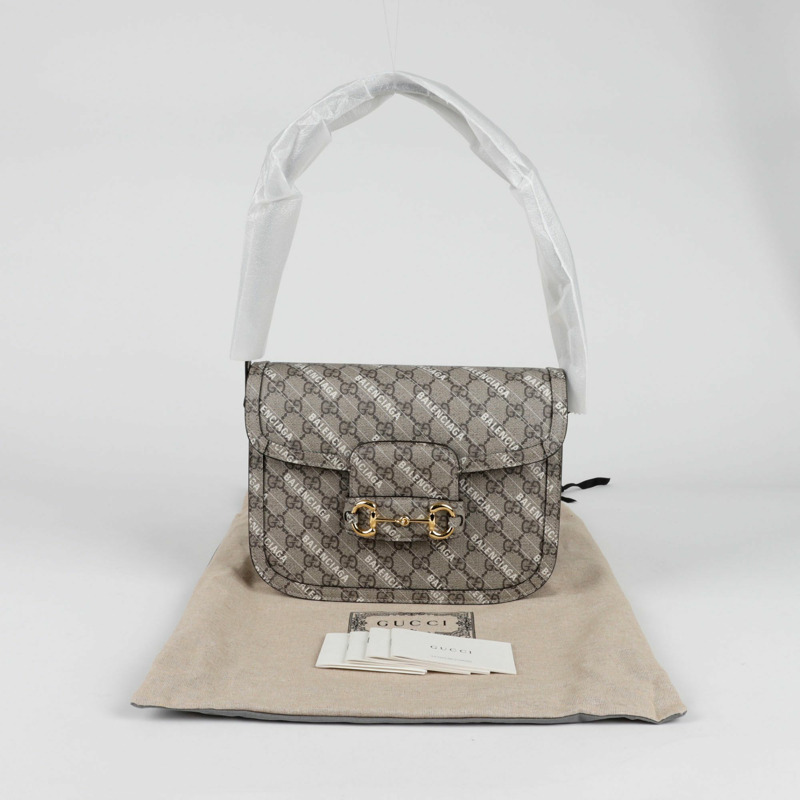 GUCCI Hacker Project Horsebit 1955 小號單肩包-0