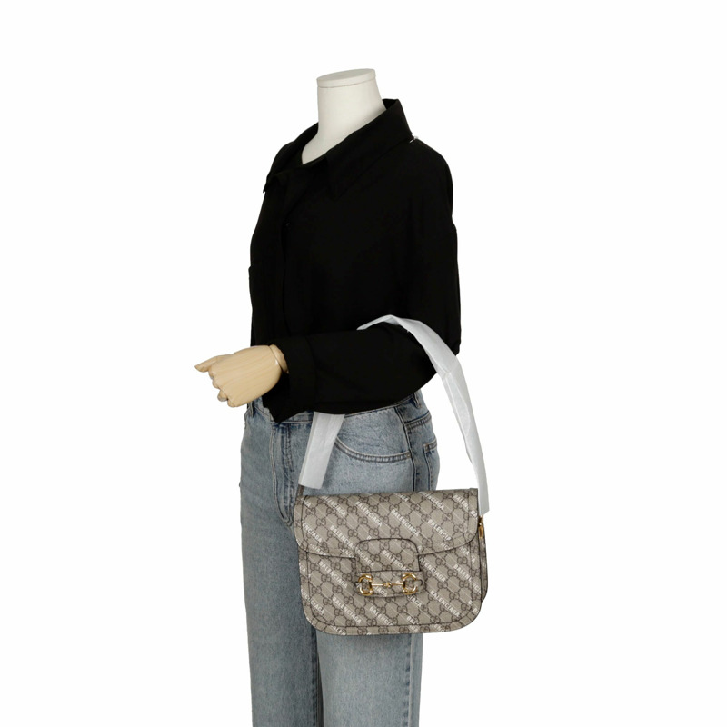 GUCCI Hacker Project Horsebit 1955 小號單肩包-8
