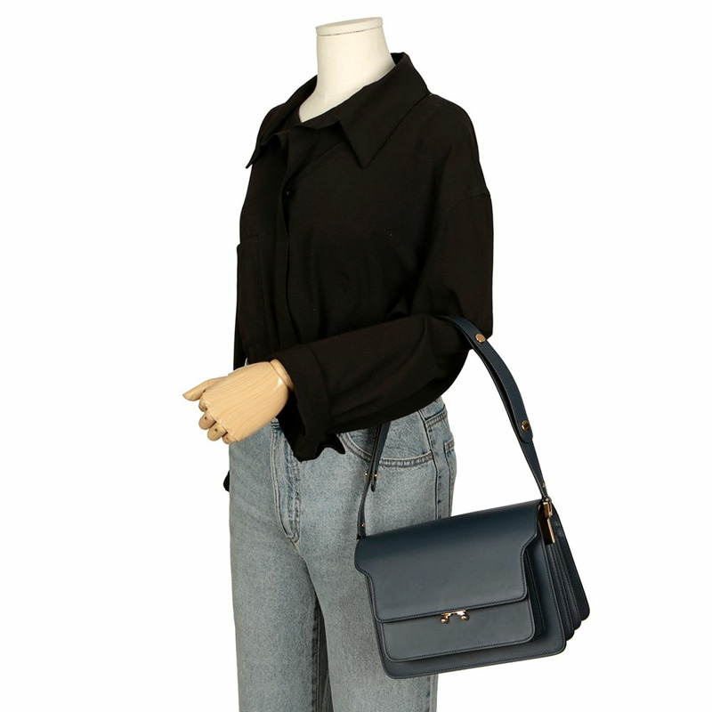 MARNI SBMPN09NO1 Trunk 中型單肩斜背包-10