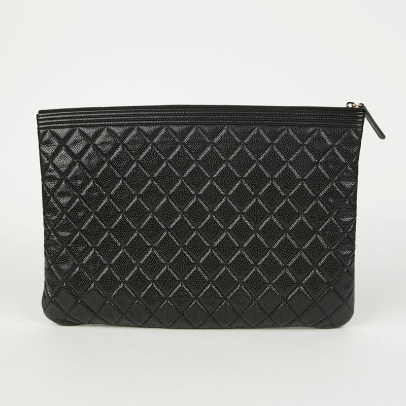 CHANEL Boy Caviar 大號手包 A84407-3