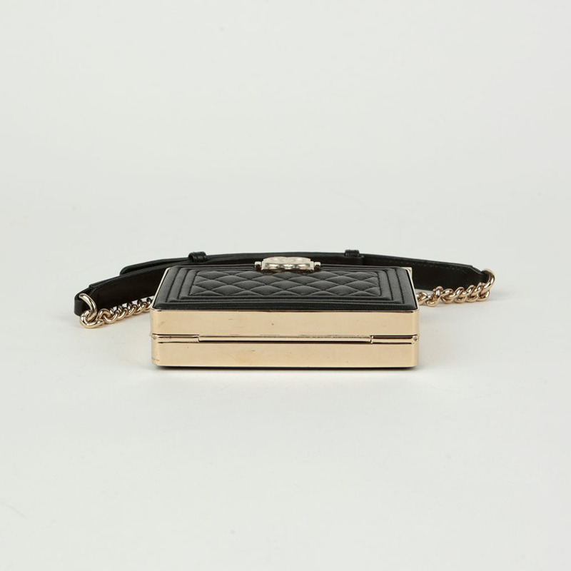 【包稅】CHANEL Boy Minodier 單肩斜背包-4