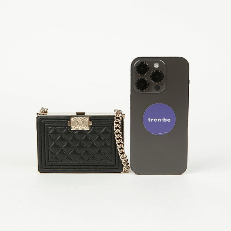 【包稅】CHANEL Boy Minodier 單肩斜背包-8