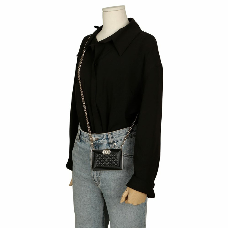 【包稅】CHANEL Boy Minodier 單肩斜背包-11