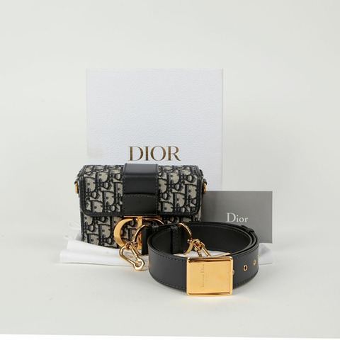DIOR 30 Montein 盒狀單肩斜背包