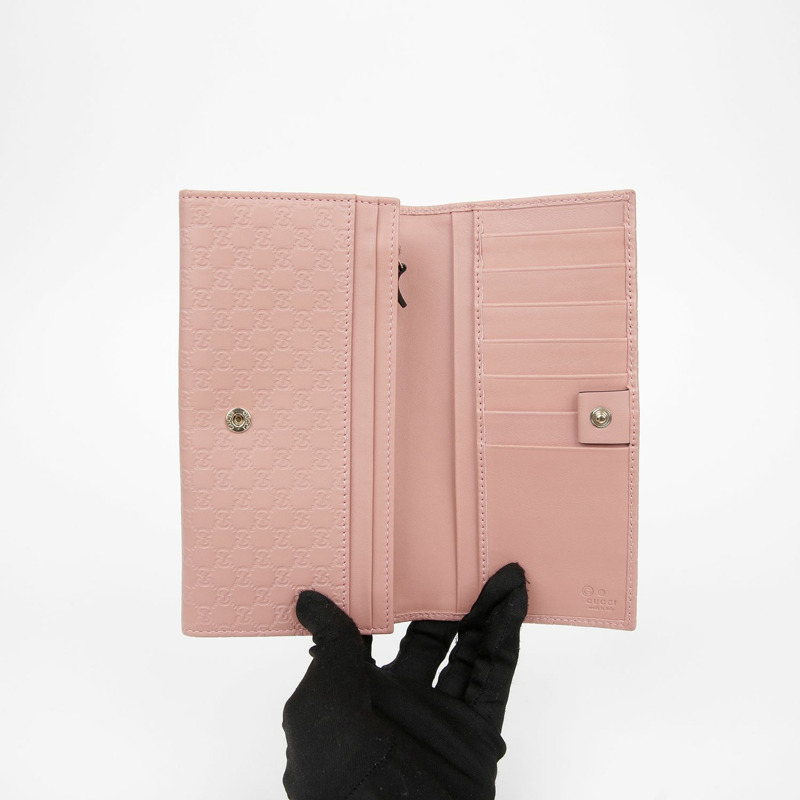 GUCCI 翻蓋長皮夾-8