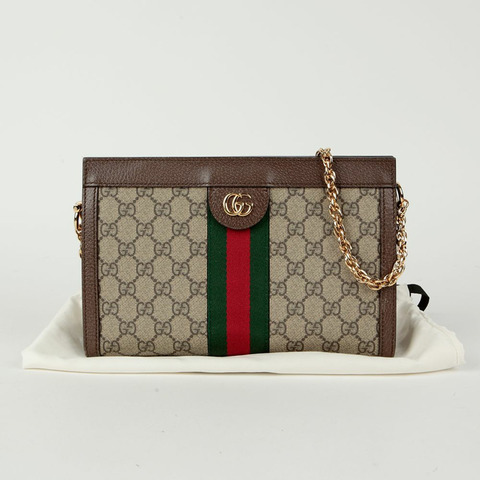 GUCCI Ophidia 鏈條小號斜背包