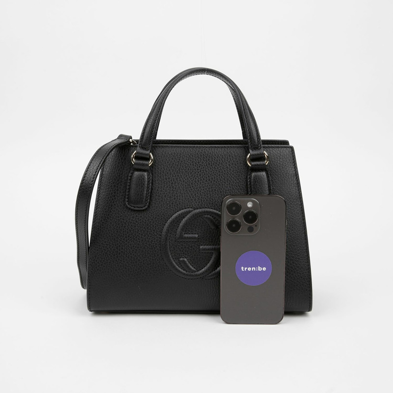 GUCCI Soho 小型托特單肩包-9