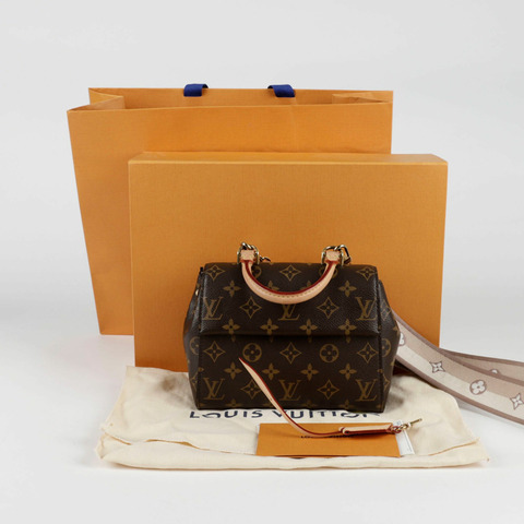LOUIS VUITTON Cluny 迷你肩托特包