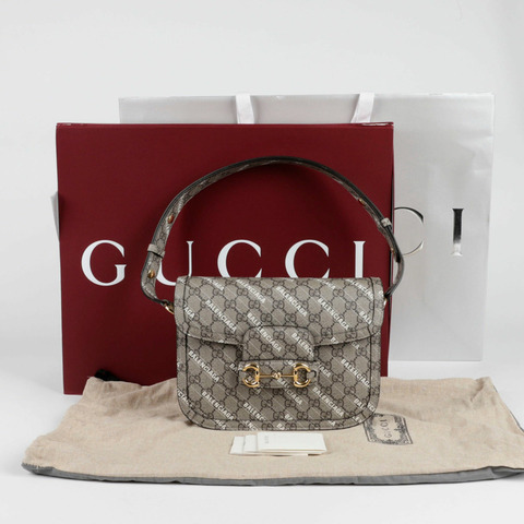 GUCCI Horsebit 1955 Hacker Project 小號肩斜背包 602204