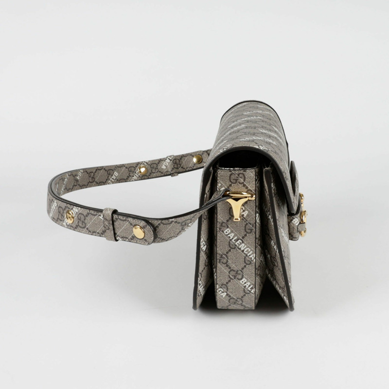 GUCCI Horsebit 1955 Hacker Project 小號肩斜背包 602204-4