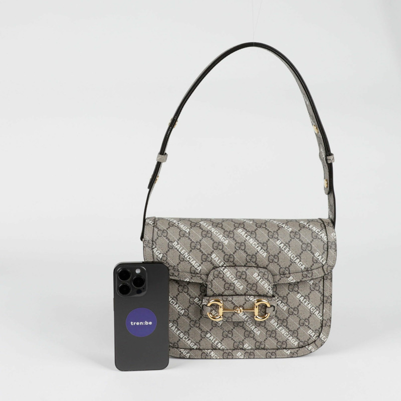 GUCCI Horsebit 1955 Hacker Project 小號肩斜背包 602204-6
