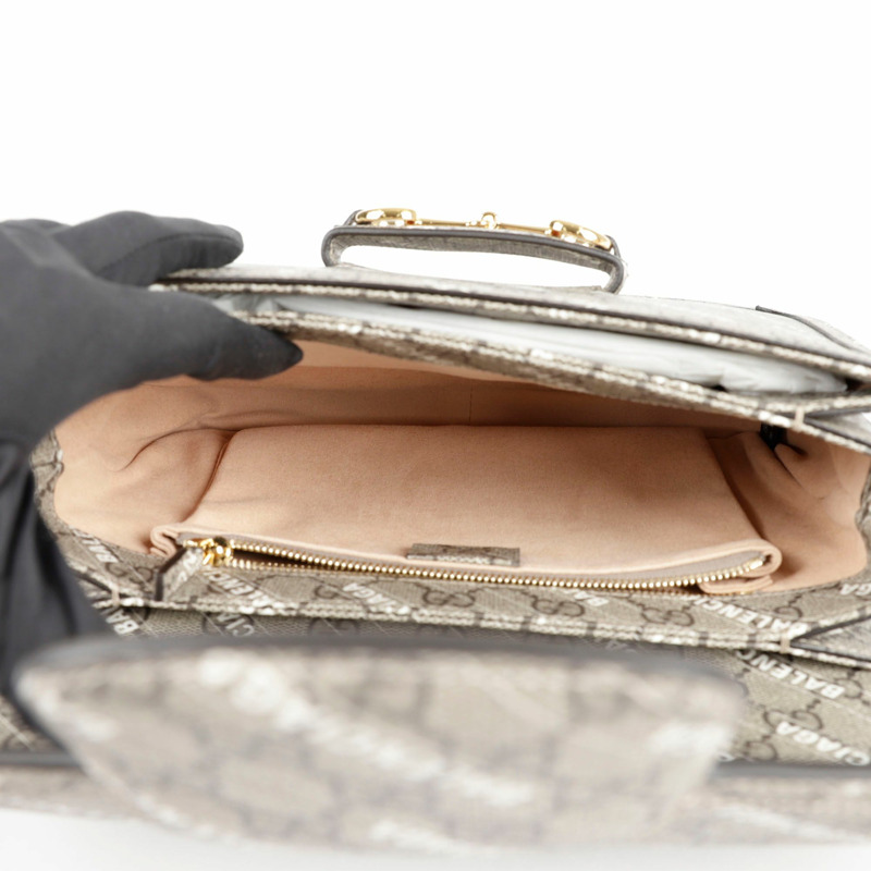 GUCCI Horsebit 1955 Hacker Project 小號肩斜背包 602204-7