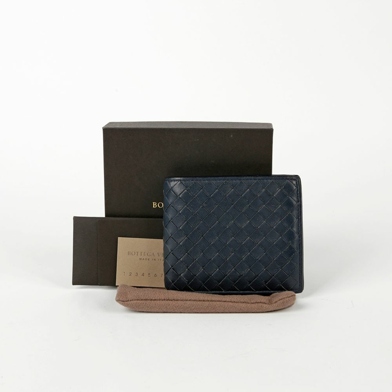 BOTTEGA VENETA Intrecciato 雙折錢包-0