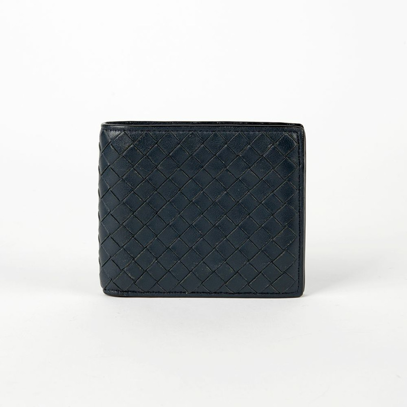 BOTTEGA VENETA Intrecciato 雙折錢包-1