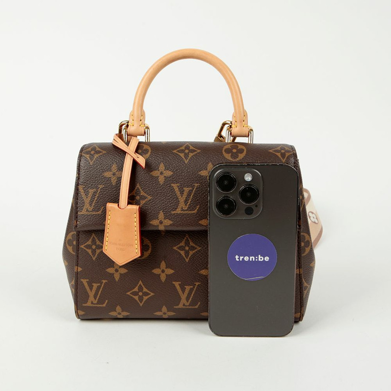 LOUIS VUITTON Cluny 迷你托特肩背包-9