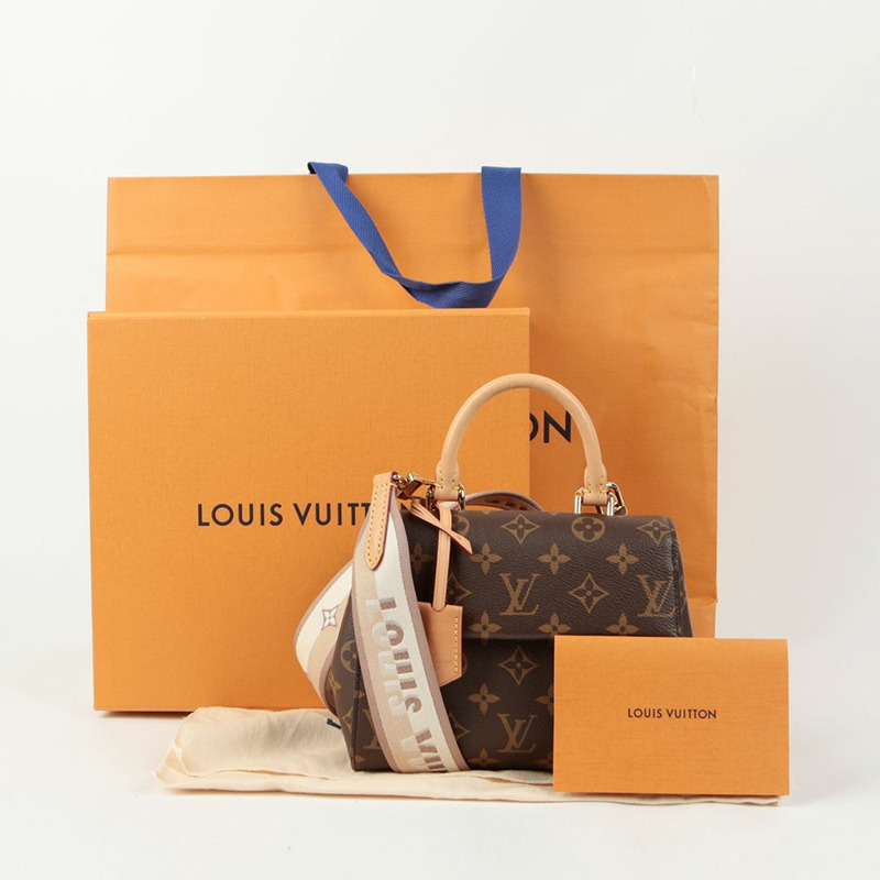 【包稅】LOUIS VUITTON Cluny迷你手提單肩包-0