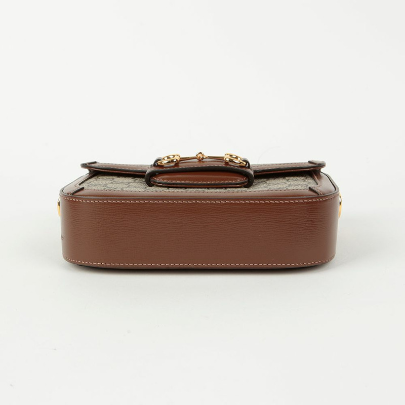 GUCCI Horsebit 1955 迷你斜背包-5